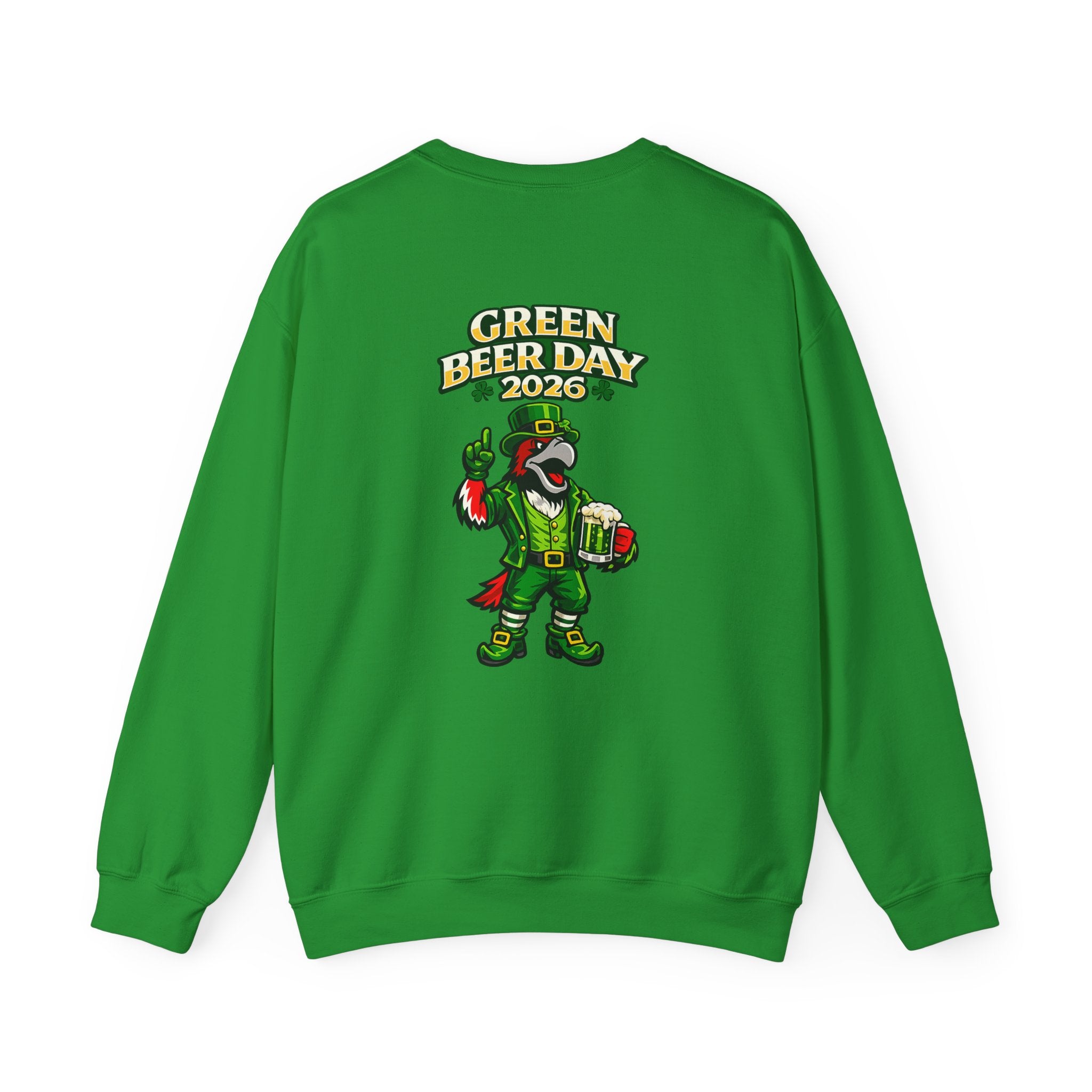 Green Beer Day 2026 Redhawks Crewneck